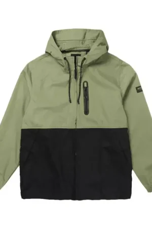 Veste MYSTIC Canvas Jacket Olive Green Seulement Aujourd'hui