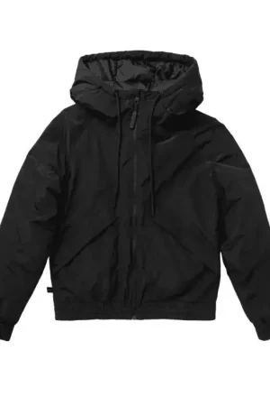 Veste MYSTIC The Hooded Bomber Black XS Satisfait Ou Remboursé