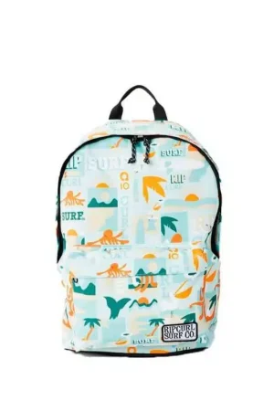 Marque Sac à dos + trousse RIPCURL Dome 18L BTS White/Blue