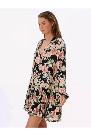 Nouveauté Robe courte RIPCURL Sol Seeker LS Dress