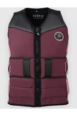 Retour Gratuit Gilet impact femme SOORUZ Watervest Wing Burgundy