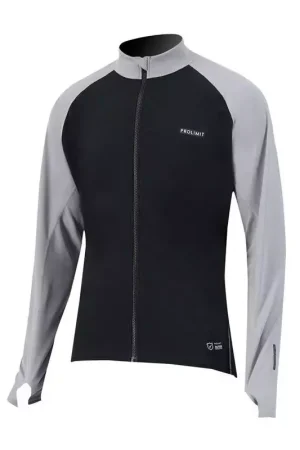 Lycra zippé PROLIMIT Quick Dry Top Black/Grey Livraison Express