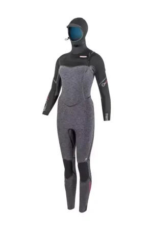Super Prix Combinaison intégrale femme PROLIMIT Oxygen Hooded 6/4 Thermal Rebound FTM Black/Wine