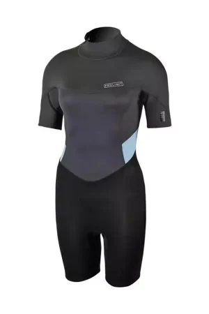 Combinaison shorty femme PROLIMIT Fire Backzip 2/2 Q-lining FL Blue/Grey Marque