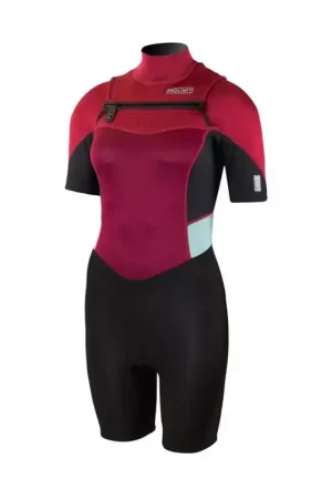 Jusqu'à Épuisement Des Stocks Combinaison shorty femme PROLIMIT Fire Freezip 2/2 Q-lining FL Black/Wine