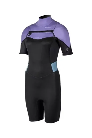 Jusqu'à Épuisement Des Stocks Combinaison shorty femme PROLIMIT Fire Freezip 2/2 Q-lining FL Lavender/Black