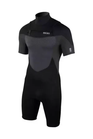 Combinaison shorty PROLIMIT Fusion Freezip 2/2 Q-lining FL Black Nouvel Arrivage