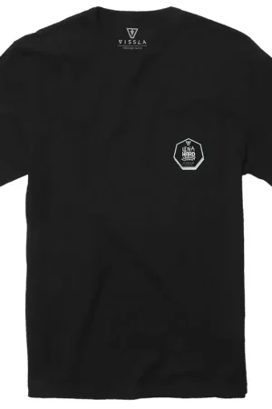 Vente Directe T-SHIRT VISSLA BACKWARD FIN BEACH