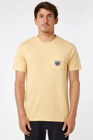 Usine Directe T-SHIRT RIP CURL BADGE