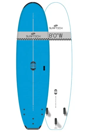 PLANCHE DE SURF SURFTECH LEARN2SURF BLACKTIP 8'0" WIDE Usine Directe