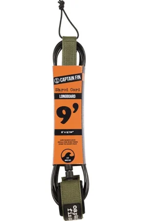 Commander Vite LEASH CAPTAIN FIN SHERD CORD STANDARD 9'
