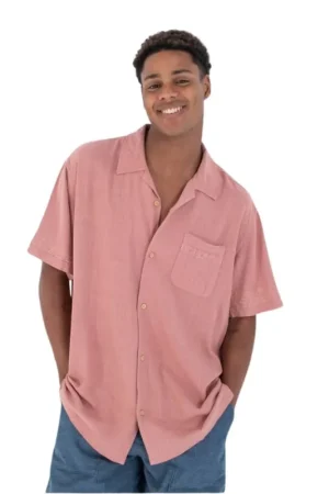 CHEMISE HURLEY LAGUNA CAMP EMBROIDERED Offre Exclusive