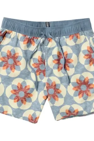 BOARDSHORT CAPTAIN FIN BIG PRINTS TRUNK 16'' Prix Promo