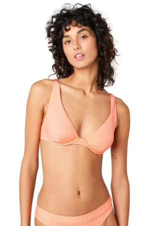 TOP BIKINI RIP CURL MODERN RIB B/C CUP Prix Promo