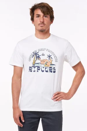 Top Vente T-SHIRT RIP CURL HORIZON FRONT PRINT