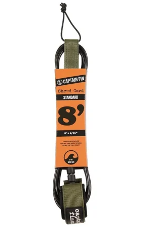 Dernier Modèle LEASH CAPTAIN FIN SHRED CORD COMP 8'