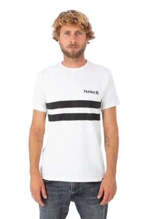 T-SHIRT HURLEY M OCEANCARE BLOCK PARTY Top Vente
