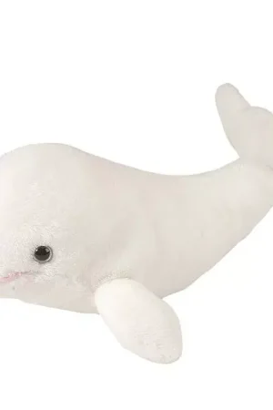 Nouvelle Collection PELUCHE BELUGA BLANC 50CM - WILD REPUBLIC