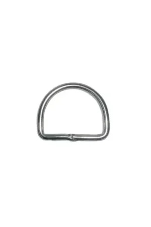 Anneau D-Ring fermé inox - 25mm Bon Marché