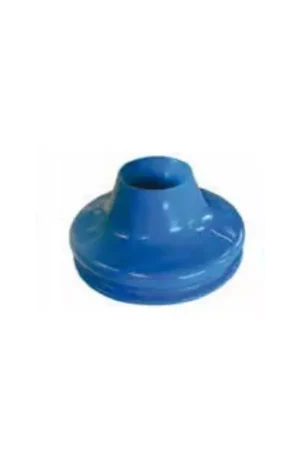 Collerette à coller en silicone bleu pour Evertech Dry Authentique