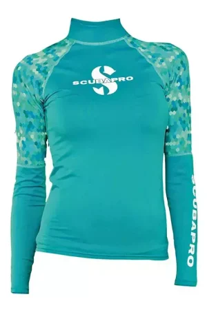 Usine Directe Haut manches longues Graf Carib UPF 50+ Rash Guard - Femme