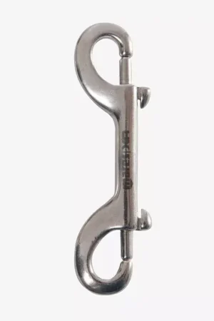 Vente Flash Mousqueton targette double inox - 90mm