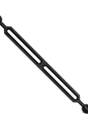 BRAS ALU 35 CM A 2 BOULES 25 MM 4081.12 Nouvel Arrivage