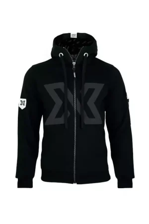 SWEAT CAPUCHE SIGNATURE NOIR - XDEEP Paiement Sécurisé