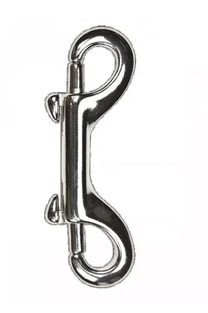 Mousqueton targette double inox - 90mm Expédition Rapide