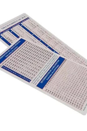 Retour Gratuit Tables de plongee MN90