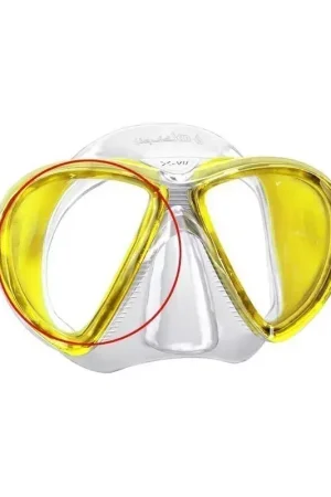 Verre correcteur gauche - masque X-vu (fin de série) Réduction