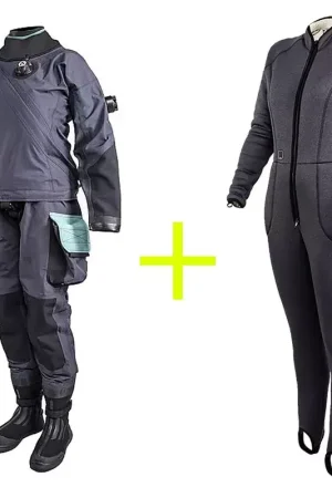 Pack combinaison étanche + sous-combinaison - femme - Avatar Offre Limitée