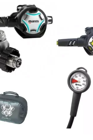 Pack détendeur Dual ADJ 62X Aqua + Octopus Dual ADJ + Manomètre + Sacoche Petit Prix