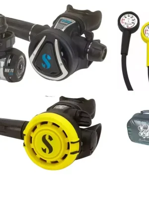 Pack détendeur MK11 EVO/C370 - Octopus R105 - Manomètre - Sacoche Offre Spéciale