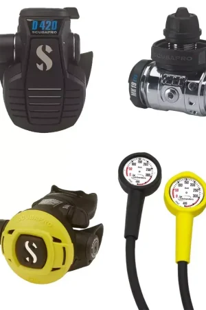 Pack Détendeur MK19 EVO/D420 + Octopus S270 + Manomètre + Sacoche Meilleur Prix
