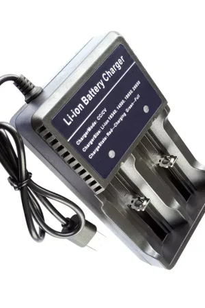 Prix Choc Chargeur usb pour 2 batteries 18650 et 26650 - Divepro